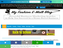 Tablet Screenshot of myfashionemallblog.net